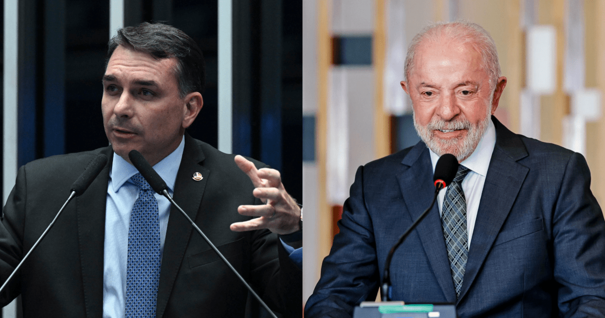 Gerp: no 2º turno, Flávio tem 42%, e Lula, 40%