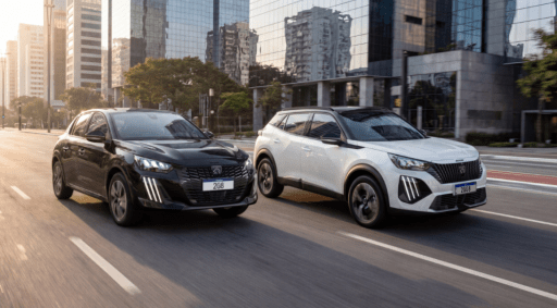 Peugeot 208 e 2008: opção especial para táxi e app