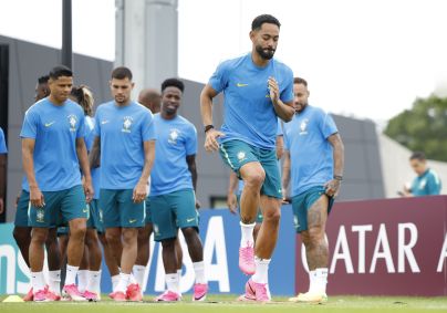 Treino da Seleção Brasileira nos Estados Unidos