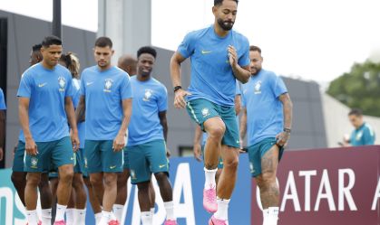 Treino da Seleção Brasileira nos Estados Unidos