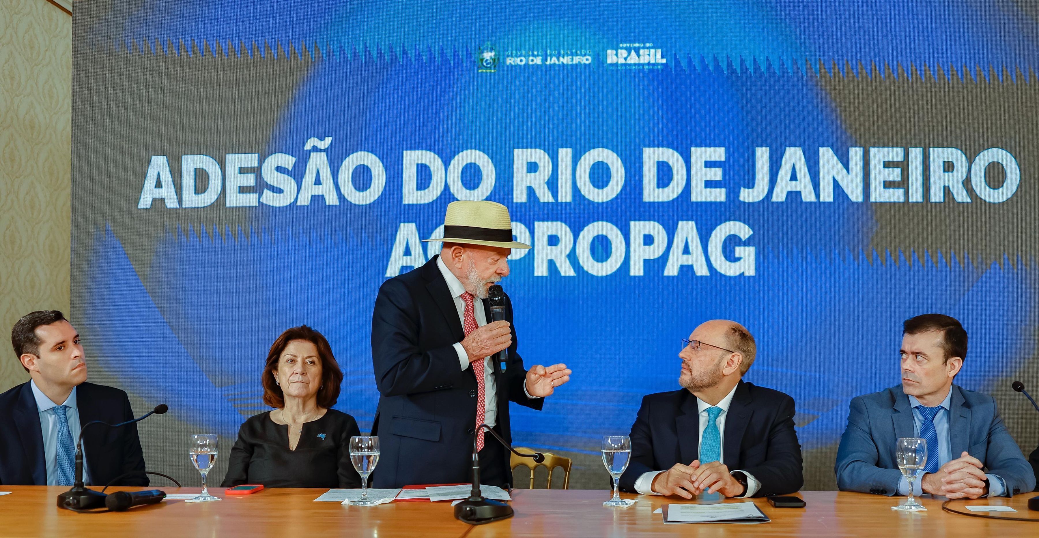 22.06.2026 - Anúncio da adesão do Estado do Rio de Janeiro ao
