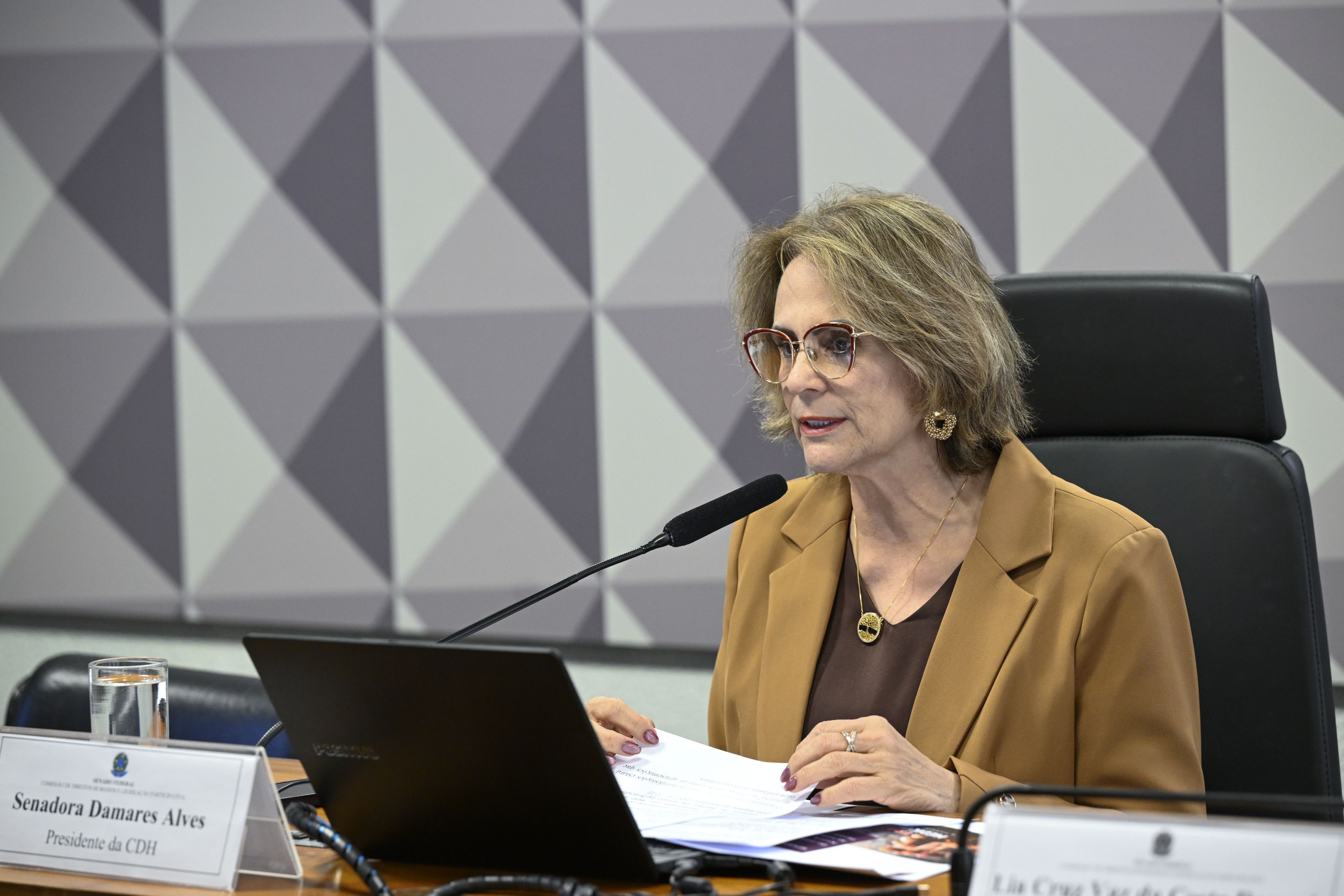 A senadora Damares Alves (Republicanos-DF)