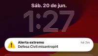"Alerta extremo" falso chega a celulares do país; ferramenta é desabilitada