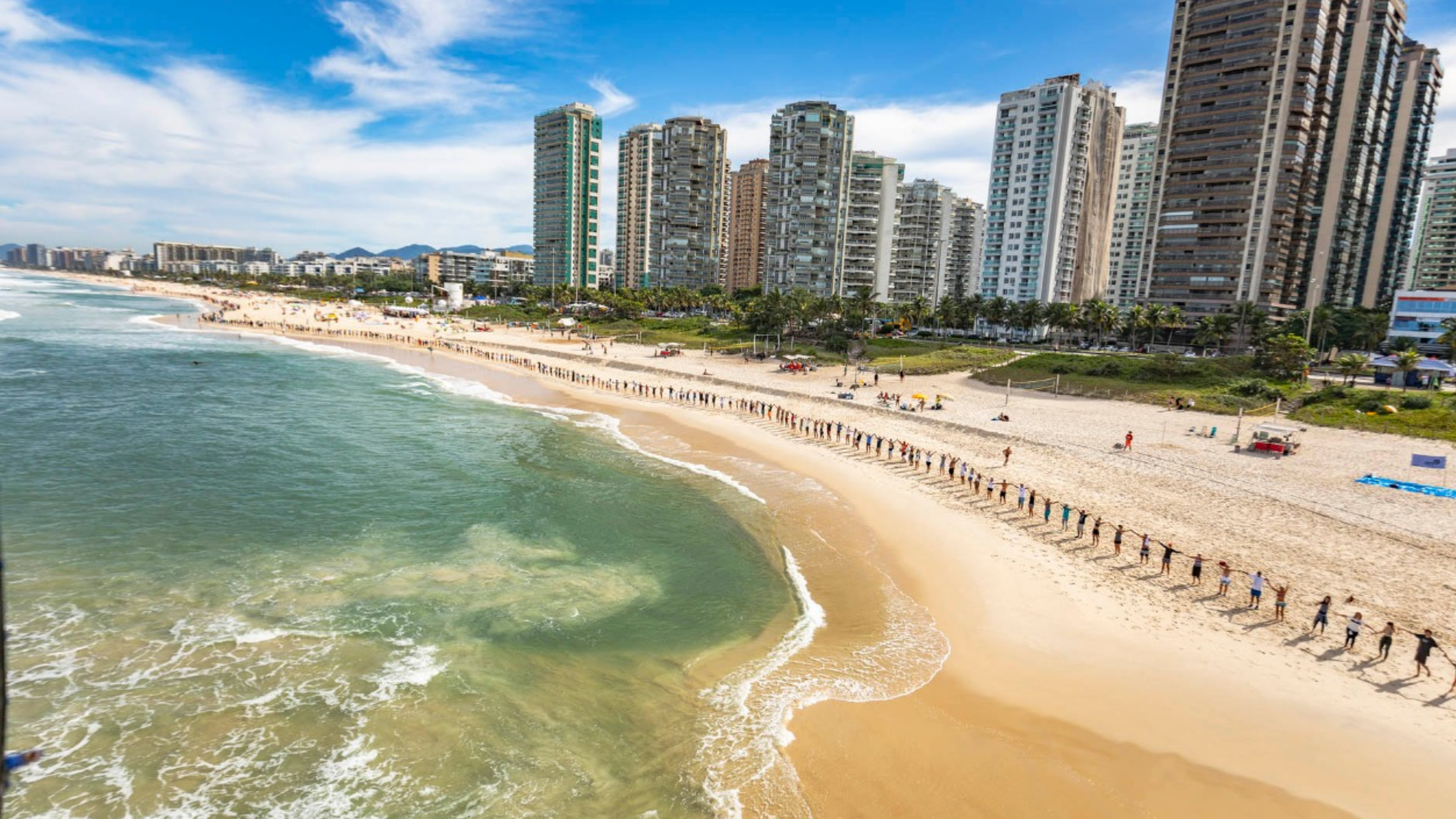 Praia de São Conrado, na zona Sul do Rio de Janeiro