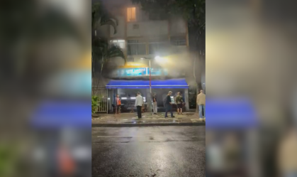 Incêndio atinge Café Lamas no Rio