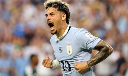 Araújo marcou o gol do Uruguai na Copa do Mundo