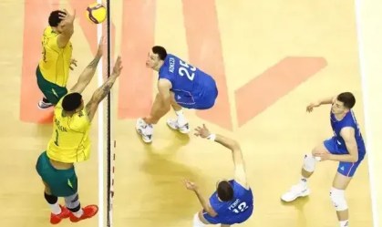 Brasil vence Sérvia e segue invicto na VNL