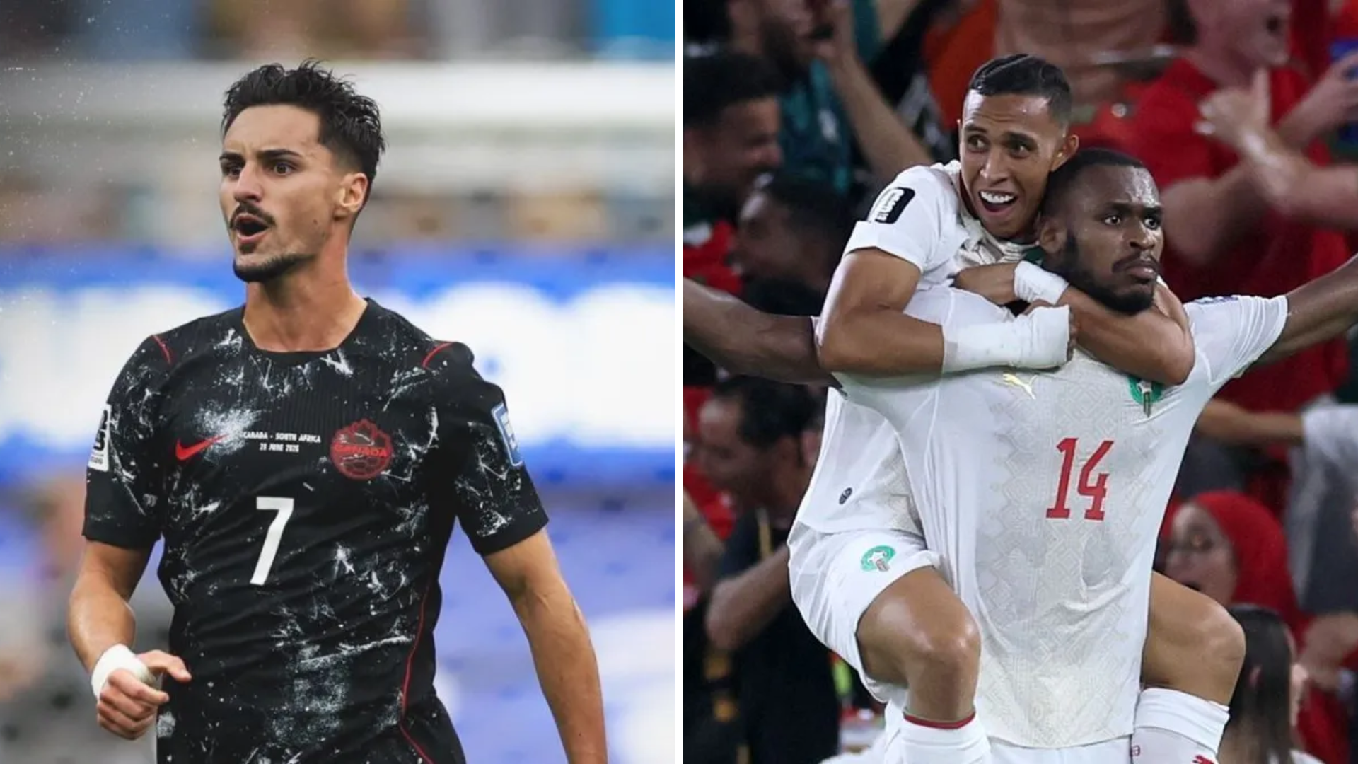 Canadá e Marrocos são as seleções que vão dar o pontapé inicial na segunda fase eliminatória do Mundial