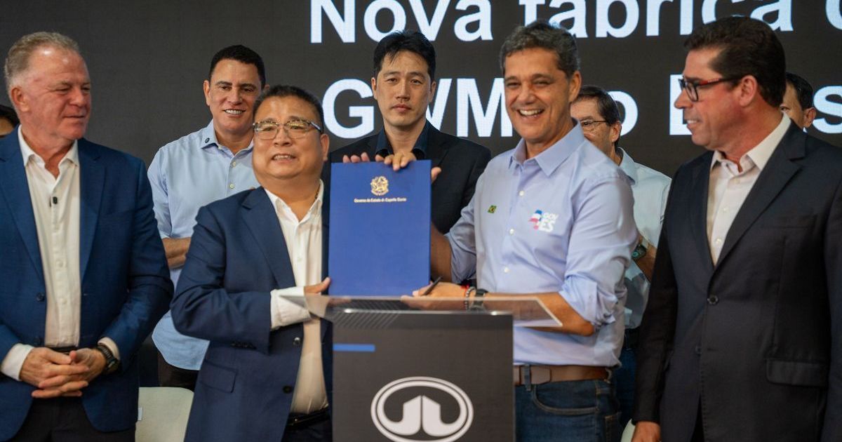 Nova fábrica da GWM no ES pode produzir até 200 mil carros por ano