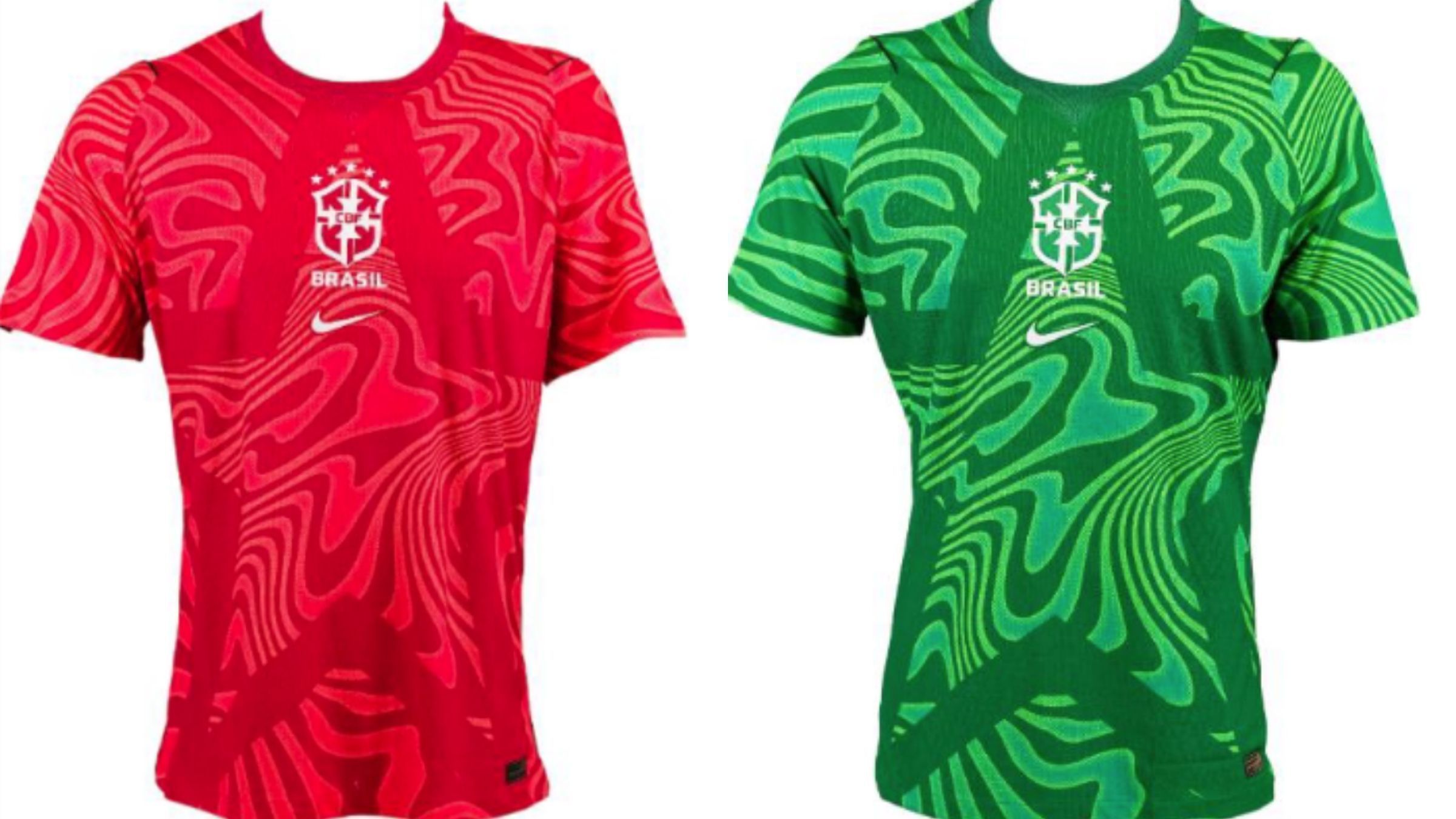 Camisa de goleiro da Seleção Brasileira para Brasil x Escócia
