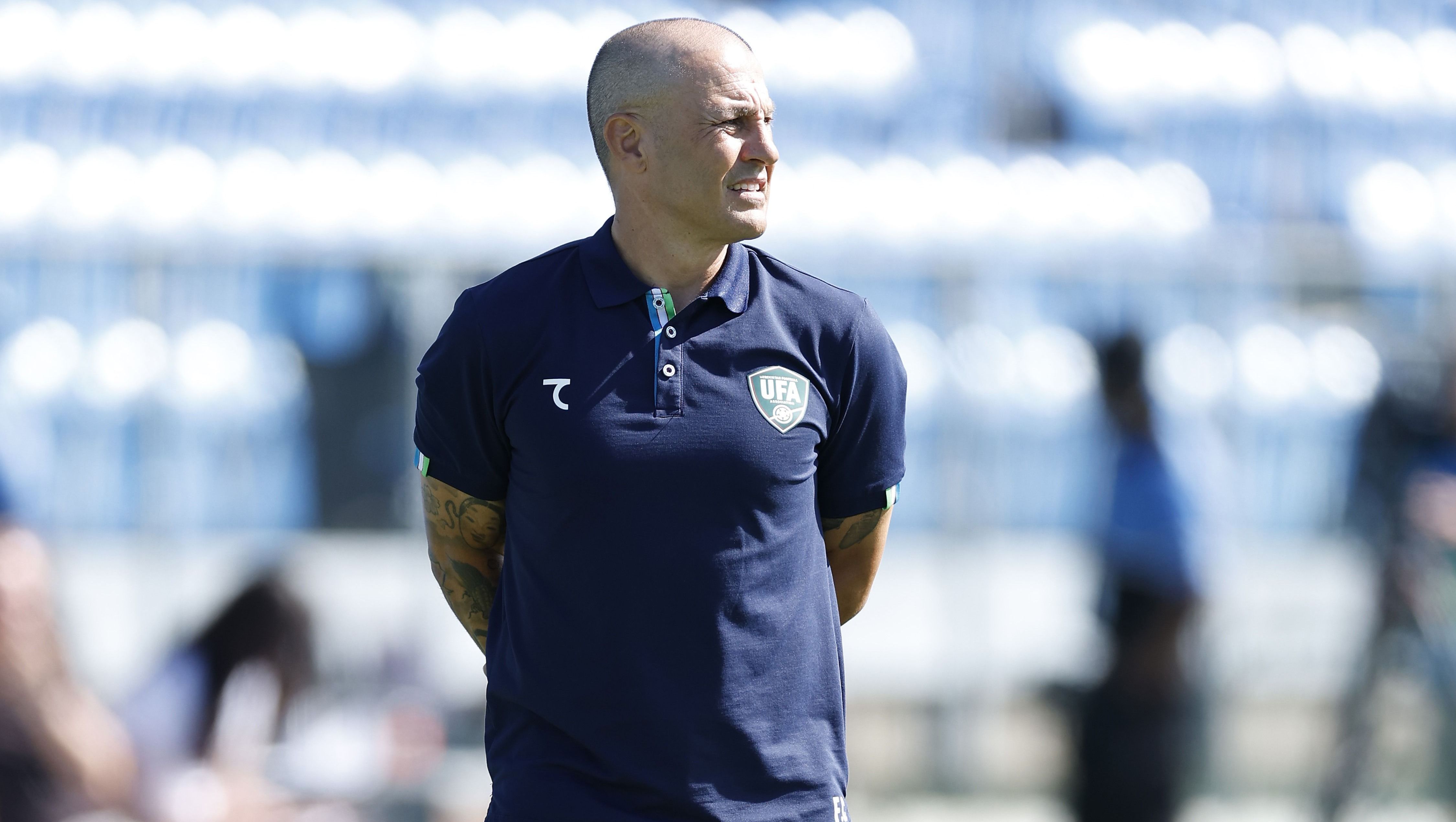 Fabio Cannavaro, técnico do Uzbequistão