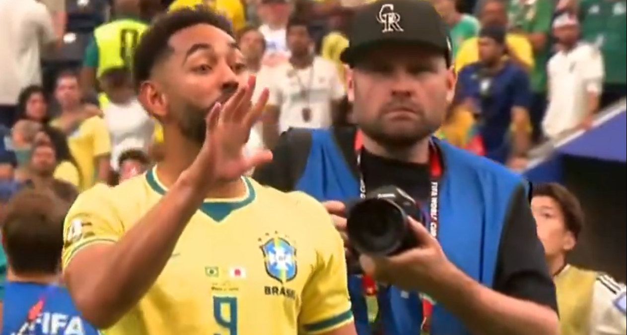 Matheus Cunha provocou japoneses
