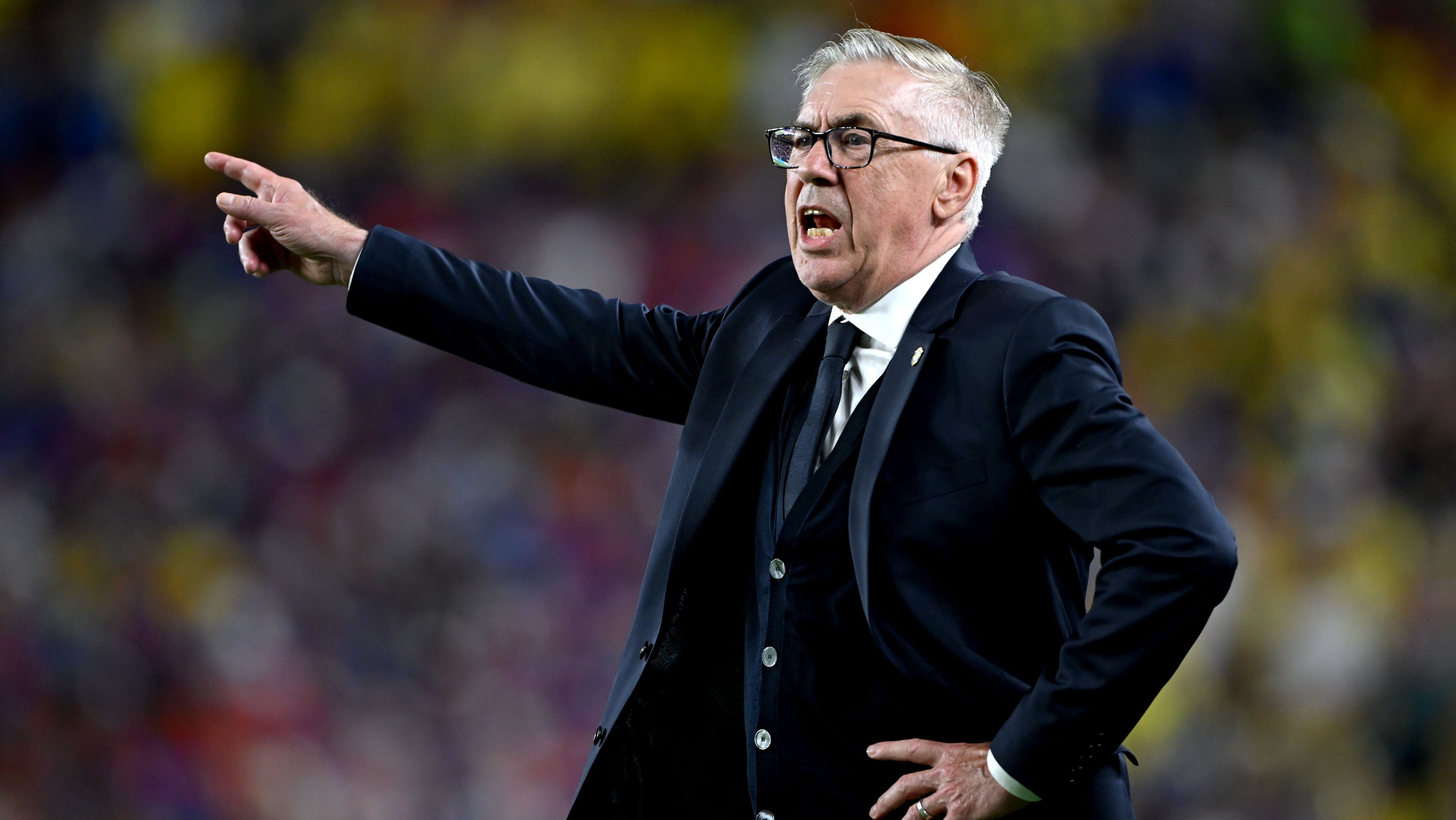 Carlo Ancelotti, técnico da Seleção Brasileira