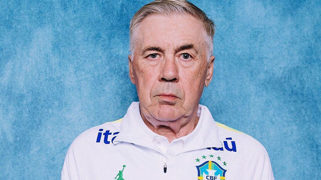 Carlo Ancelotti, técnico da Seleção