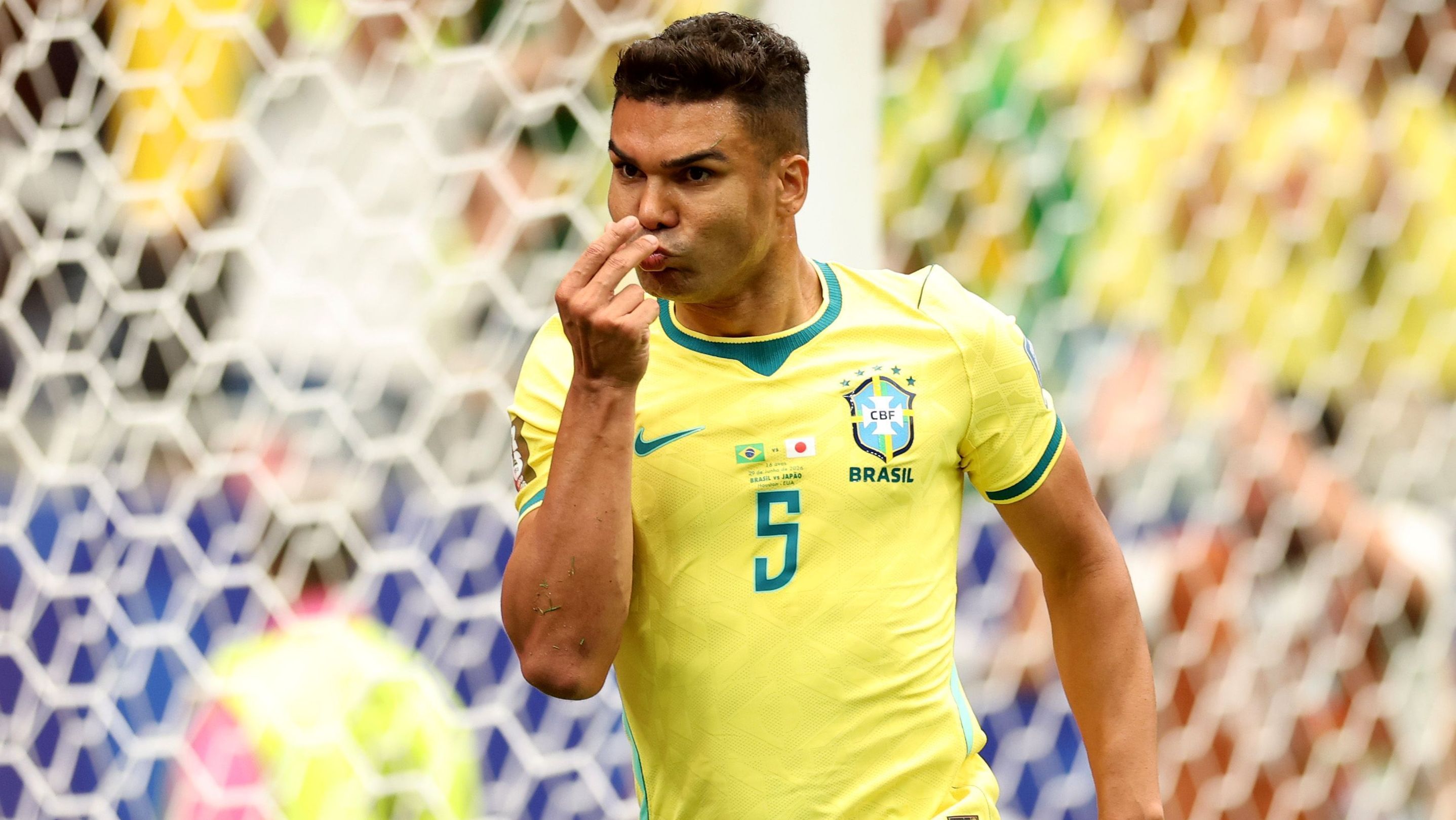 Casemiro empate pro Brasil contra o Japão