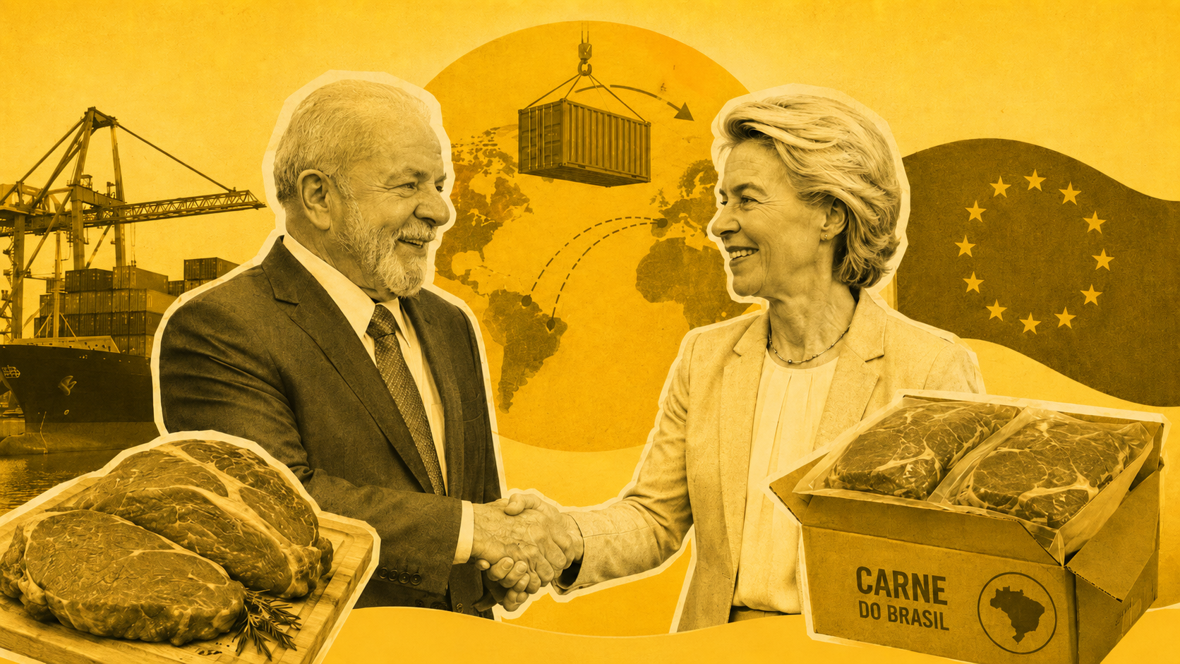 Lula encontrará Úrsula Von der Leyen