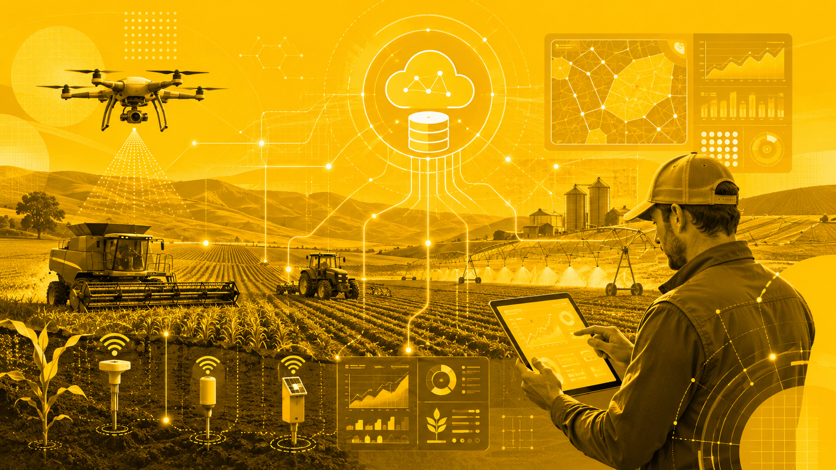 Uso de dados na agricultura e inteligência artificial