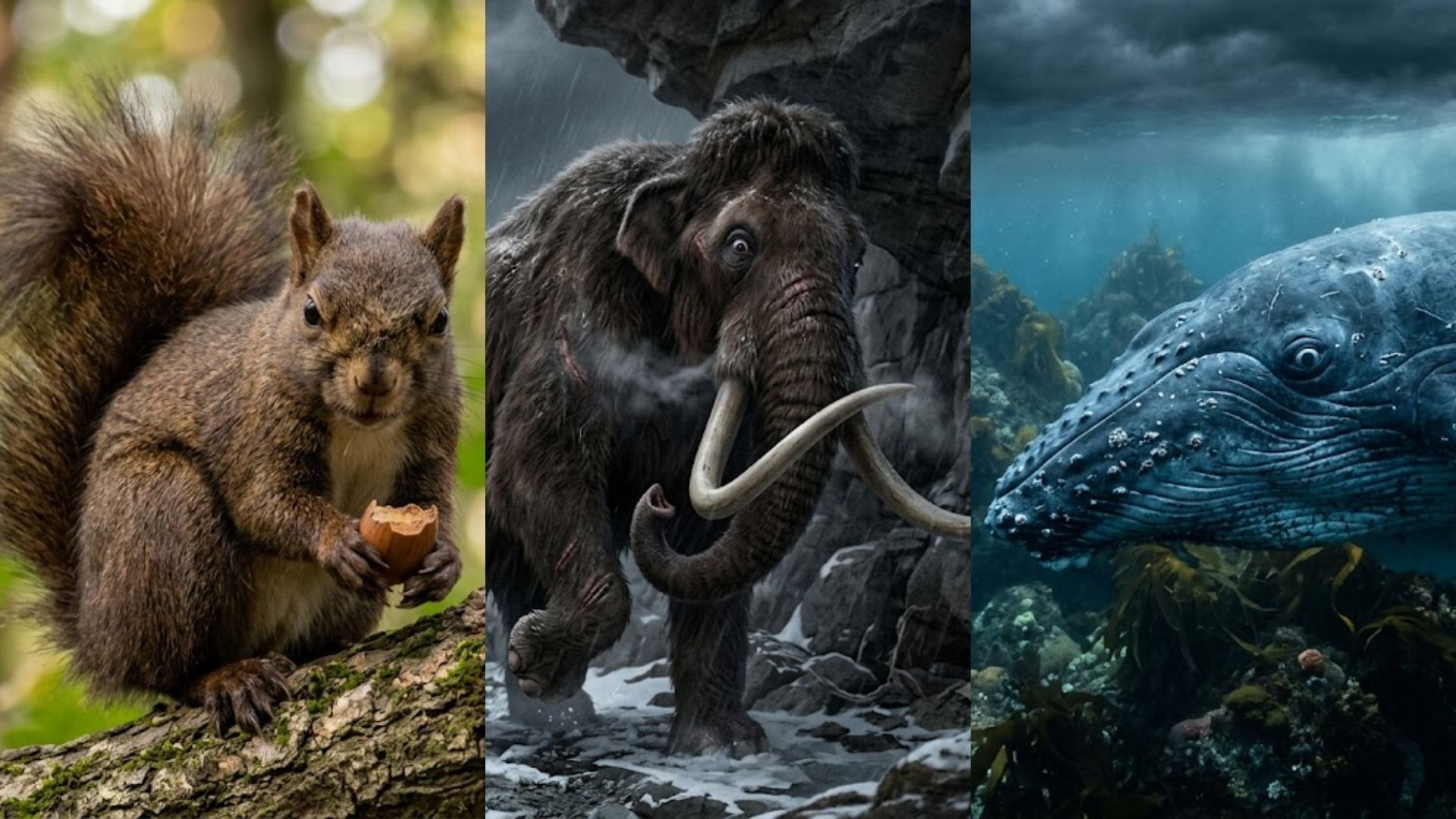 Cocô de 700 mil anos revela que esquilos comiam mamutes e baleias