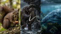 Cocô de 700 mil anos revela que esquilos comiam mamutes e baleias