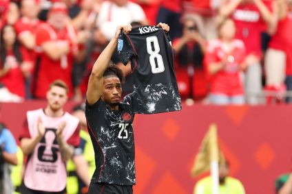 Saliba homenageia Koné após lesão em Canadá x Catar
