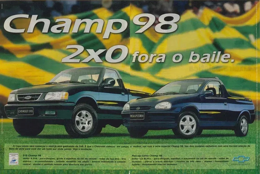 Corsa e S10 Champ 1998