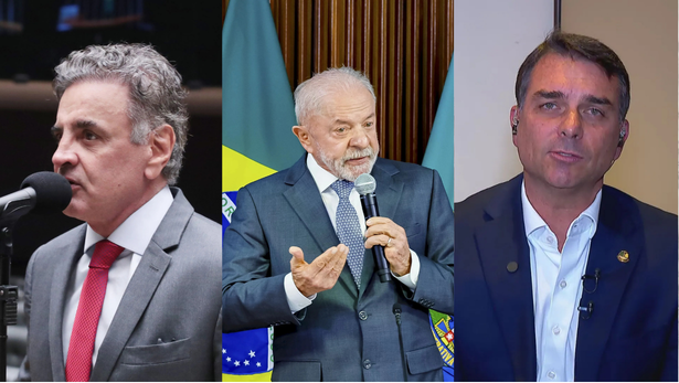 Aécio Lula e Flávio