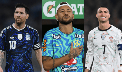 Messi, Neymar e Cristiano Ronaldo terão "last dance" na Copa do Mundo de 2026