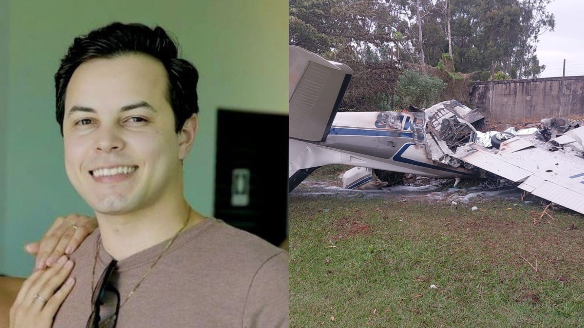 ACIDENTE AVIAO SOBREVIVENTE MARILIA