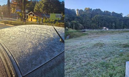Geadas registradas em Monte Alegre (MG) - 17.06.2026