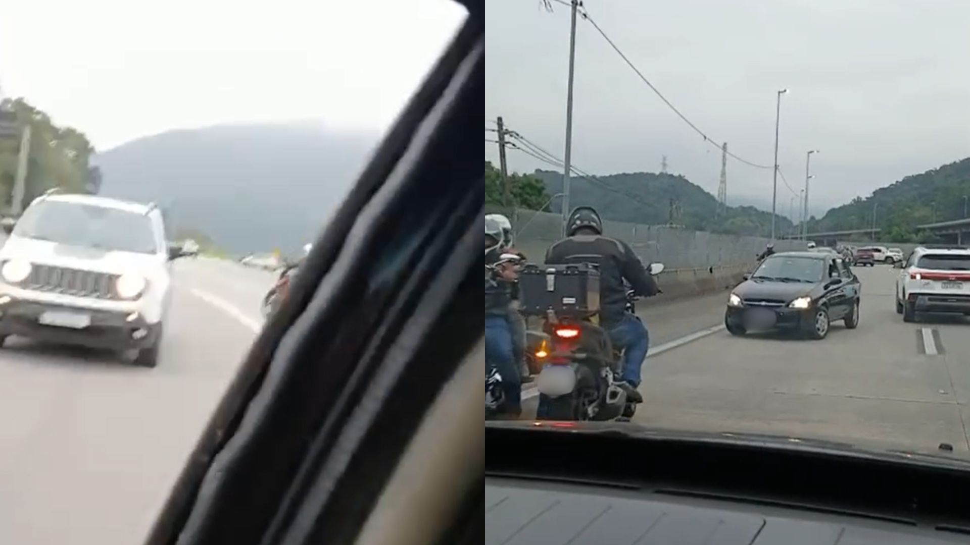 Motoristas voltam pela contramão na Imigrantes com medo de arrastão
