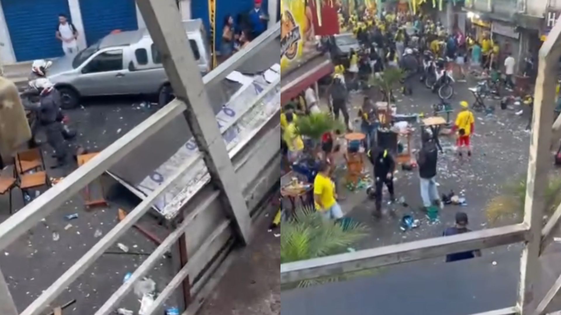 CONFUSÃO PARAISÓPOLIS JOGO DO BRASIL