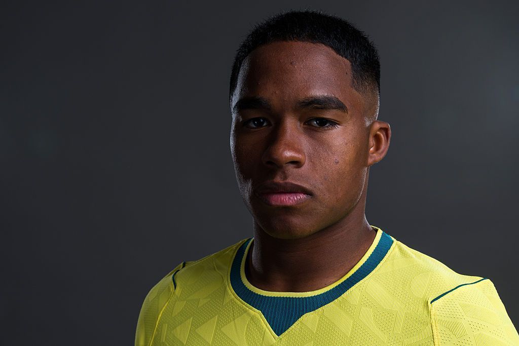 Endrick, atacante da Seleção Brasileira