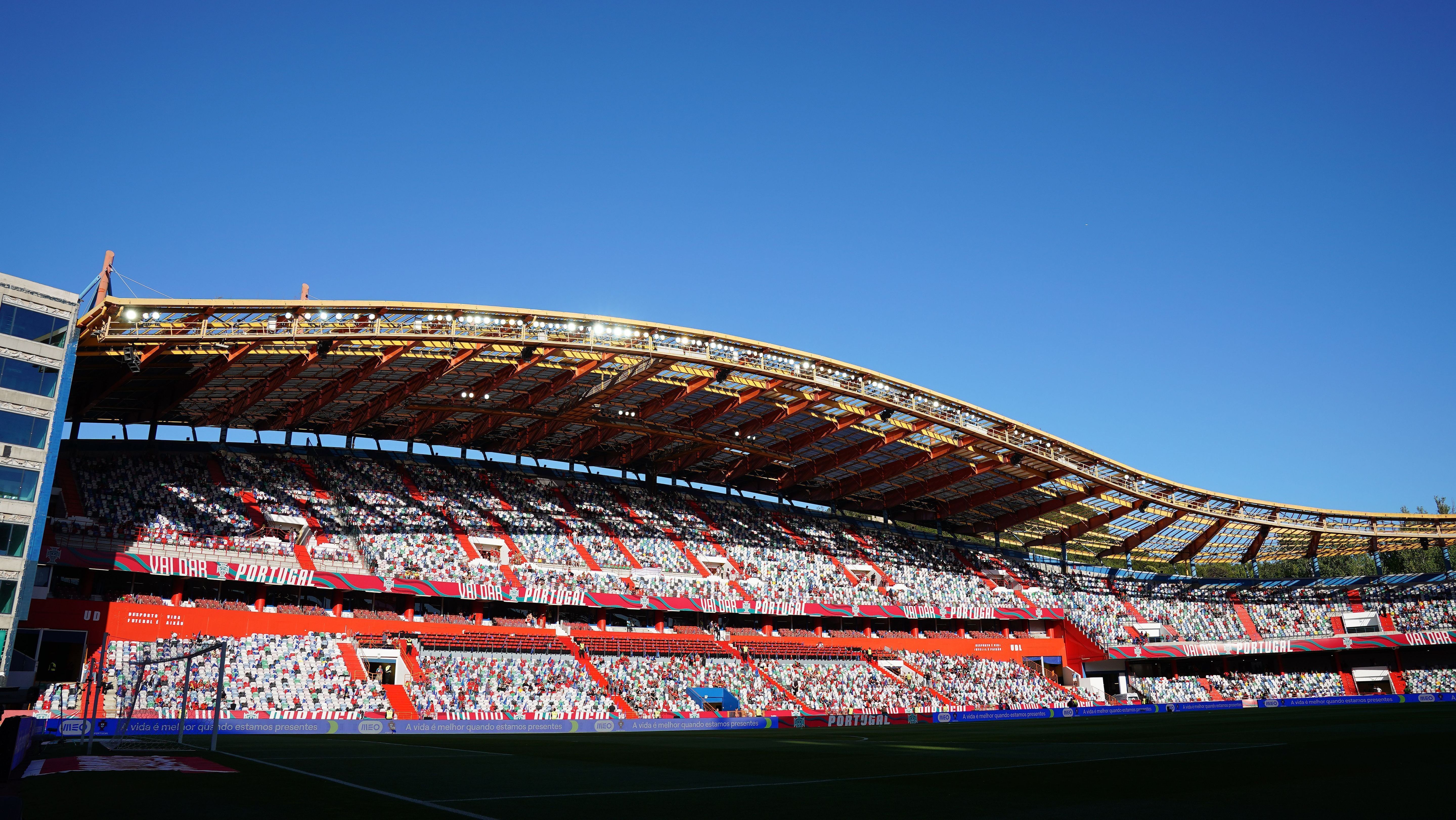 Estádio Doutor Magalhães Pessoa, casa da seleção de Portugal em Leiria