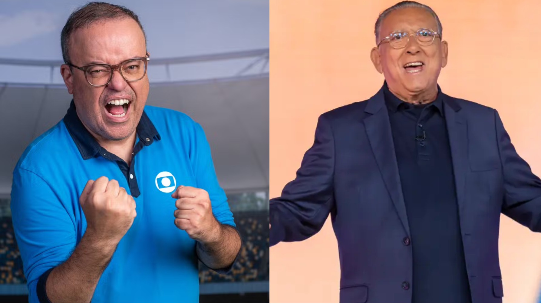Everaldo Marques e Galvão Bueno