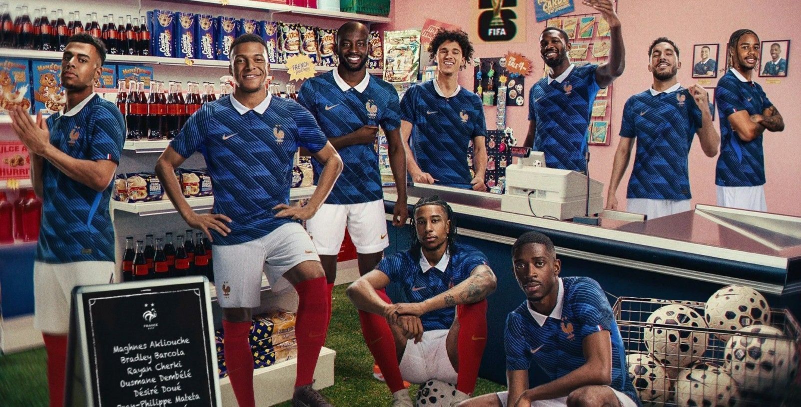 Vídeo da França para promover os convocados para Copa de 2026
