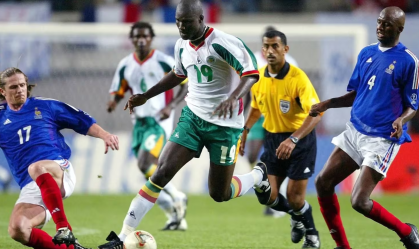 Vitória de Senegal sobre a França na Copa do Mundo de 2002