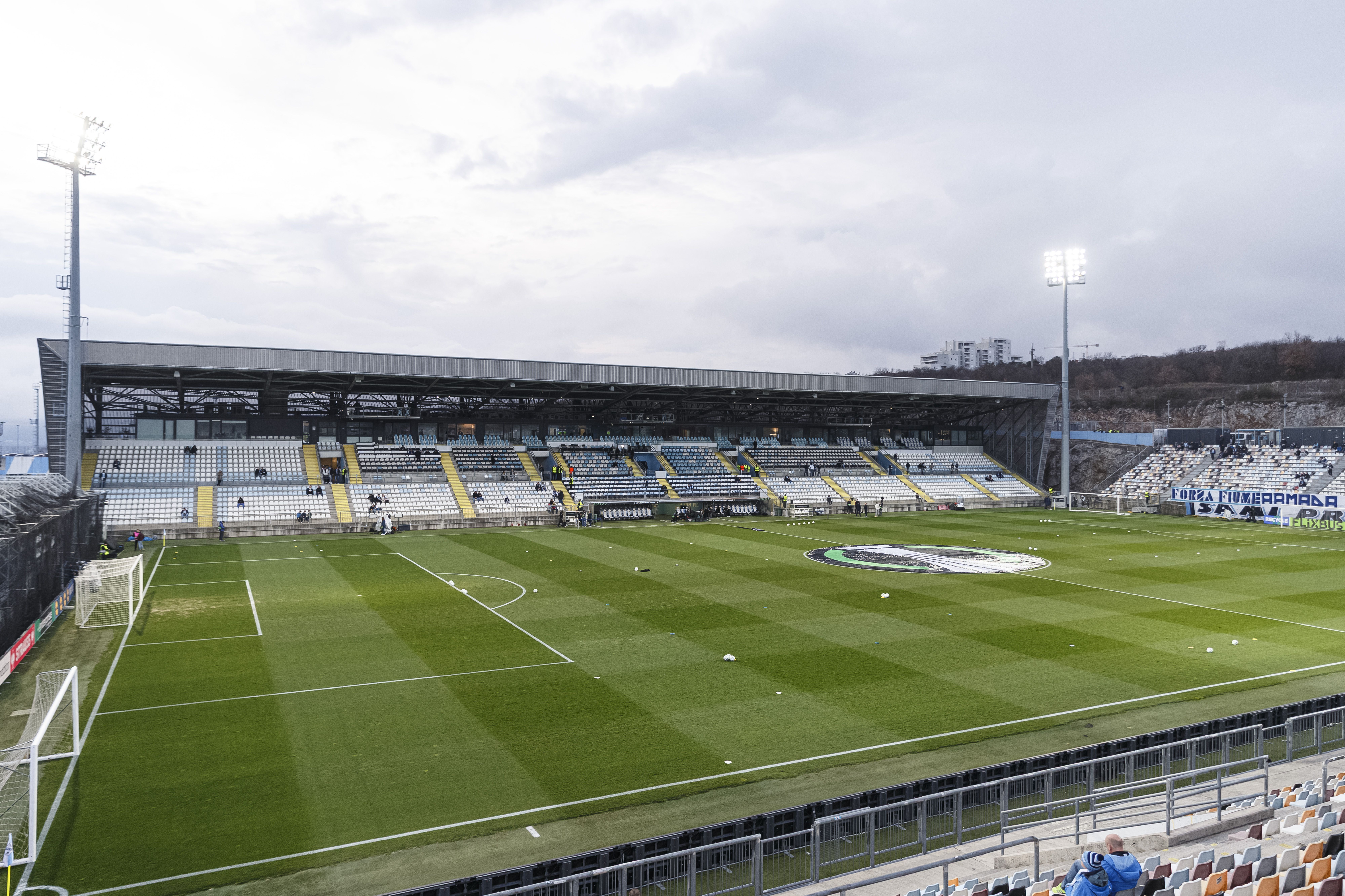 Stadion HNK Rijeka, na Croácia