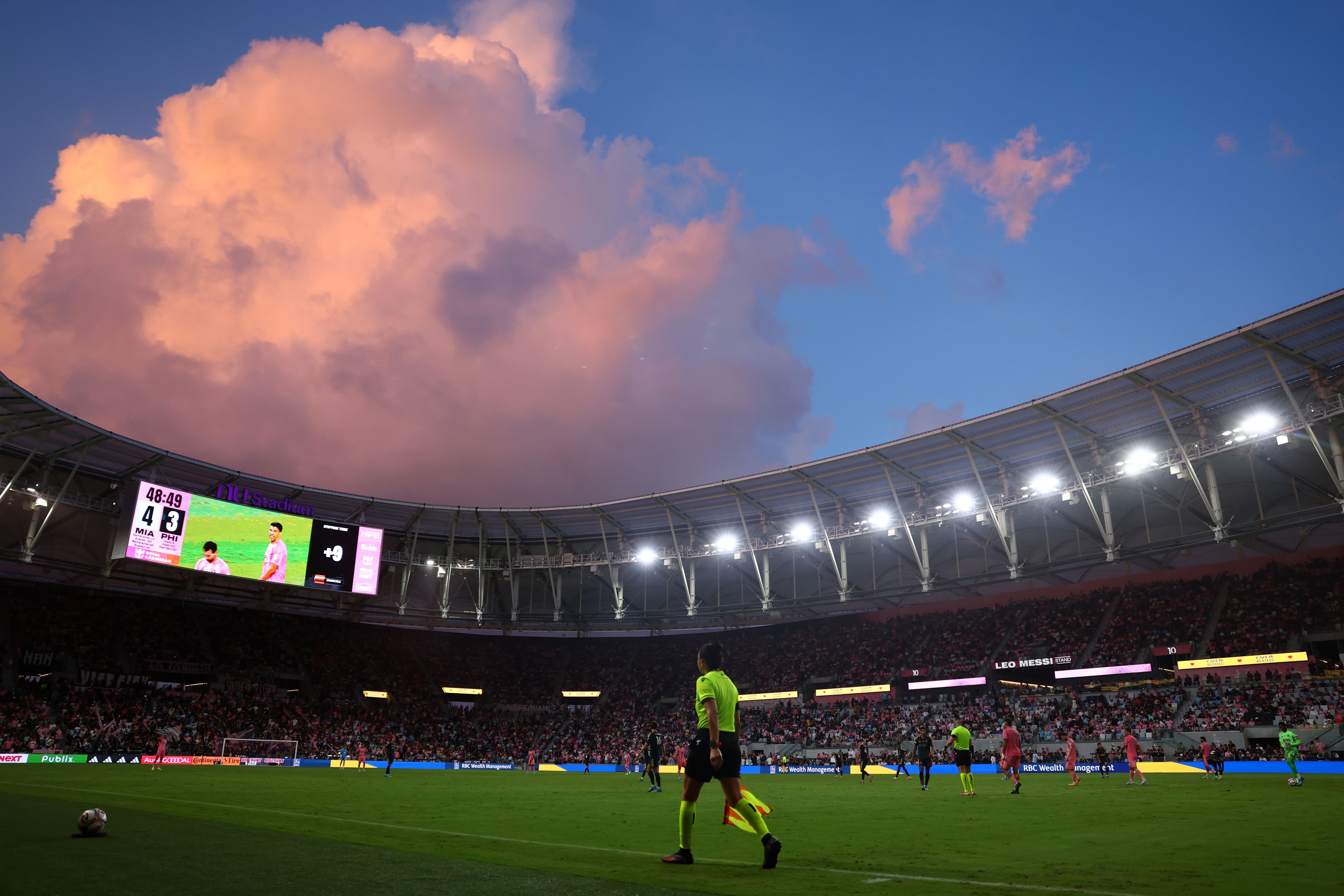 Estádio do Inter Miami, em Fort Lauderdale
