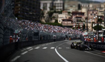 Imagem de destaque do post: Gabriel Bortoleto bate na qualy do GP de Mônaco; veja acidente
