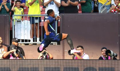 Imagem de destaque do post: Brasil x Egito: veja gol de Endrick em amistoso pré-Copa