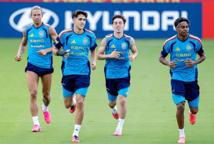 Copa: treino da Espanha é adiado após tempestade na véspera da final