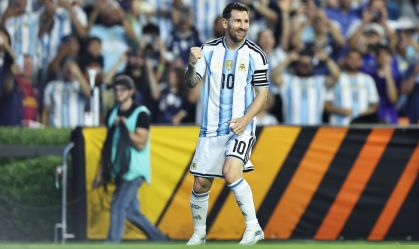 Imagem de destaque do post: Em 199º jogo de Messi, Argentina vence Islândia no último amistoso pré-Copa