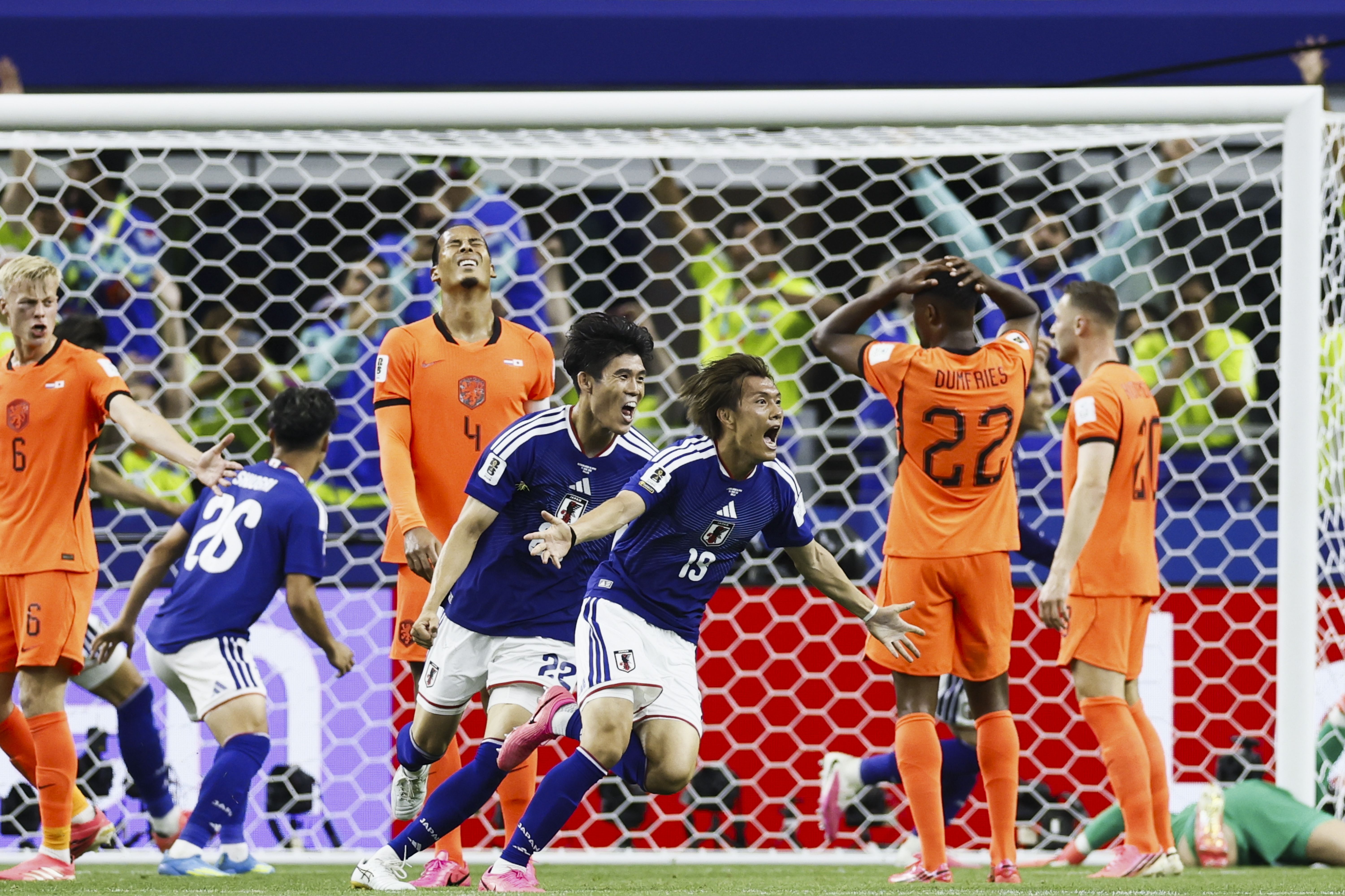 Gol de empate do Japão saiu aos 43 do segundo tempo