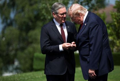 Relação de Starmer e Trump começou a piorar após a guerra com o Irã