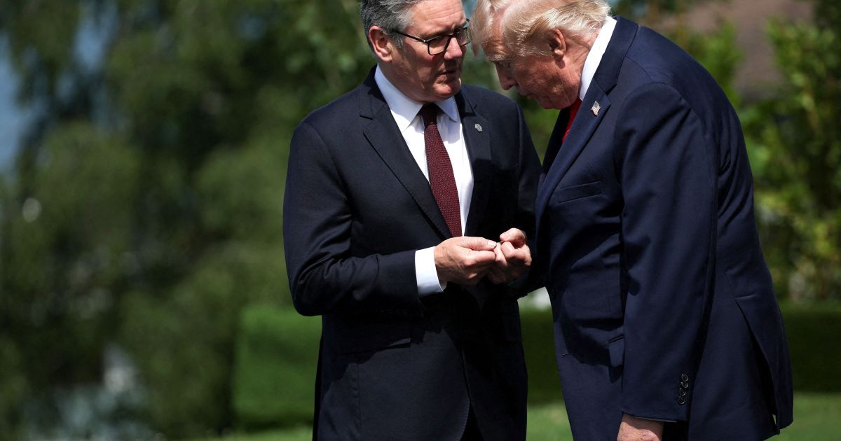 Relação de Starmer e Trump começou a piorar após a guerra com o Irã