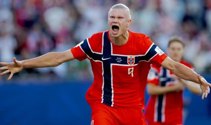 Imagem de destaque do post: Show de Haaland: veja melhores momentos de Noruega 4 x 1 Iraque