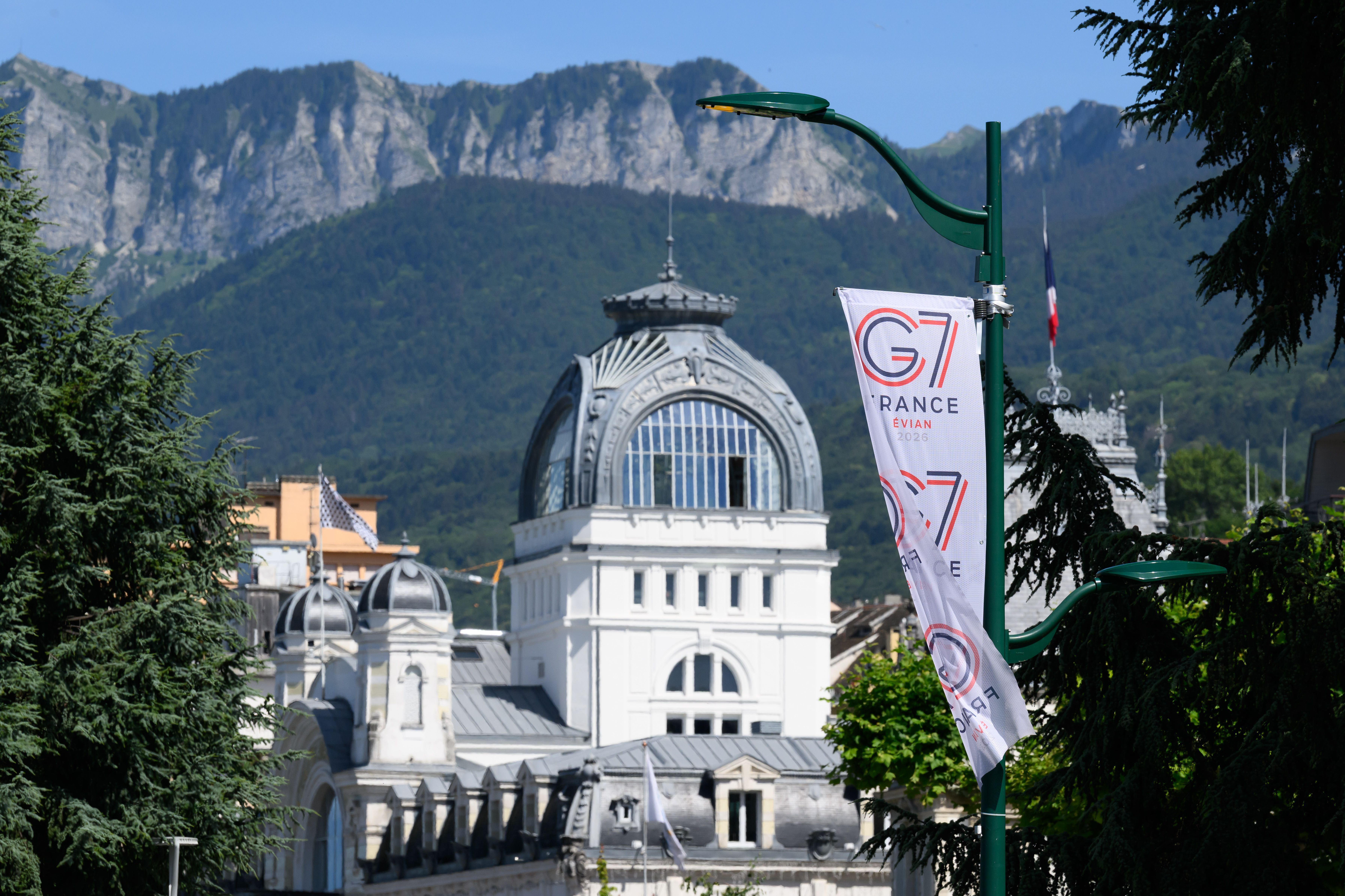 Evian Prepares For G7 Summit