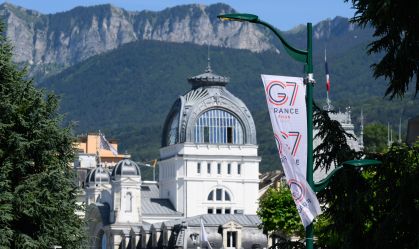 Evian Prepares For G7 Summit