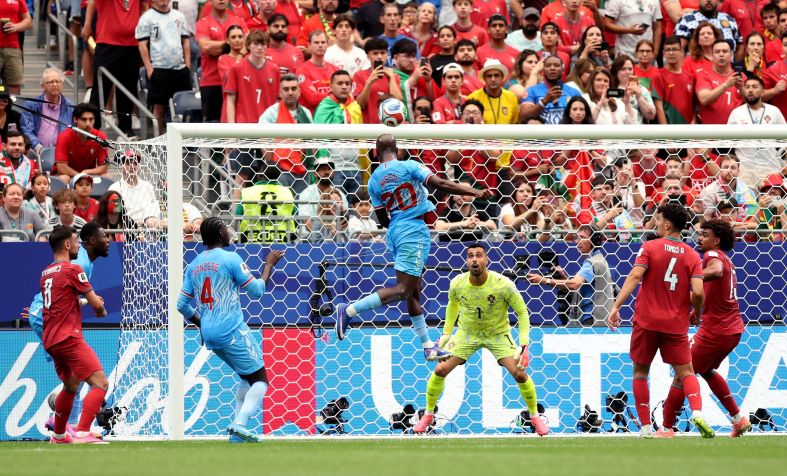 RD Congo deixa tudo igual em partida contra Portugal • Julian Finney - FIFA/FIFA via Getty Images