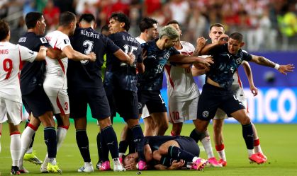 Imagem de destaque do post: Técnico do Paraguai exalta espírito da equipe após vitória na Copa